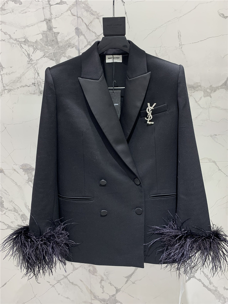 Y51 ostrich feather upgraded suit