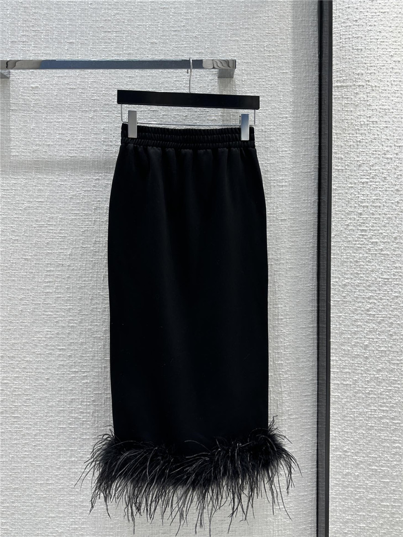 Pra*a lady style long skirt