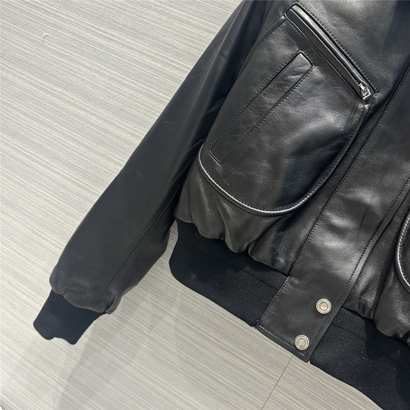 L0r0 P1ana quilted leather jacket