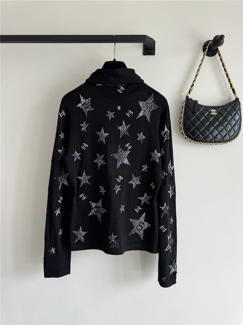 Ch**el star turtleneck wool sweater