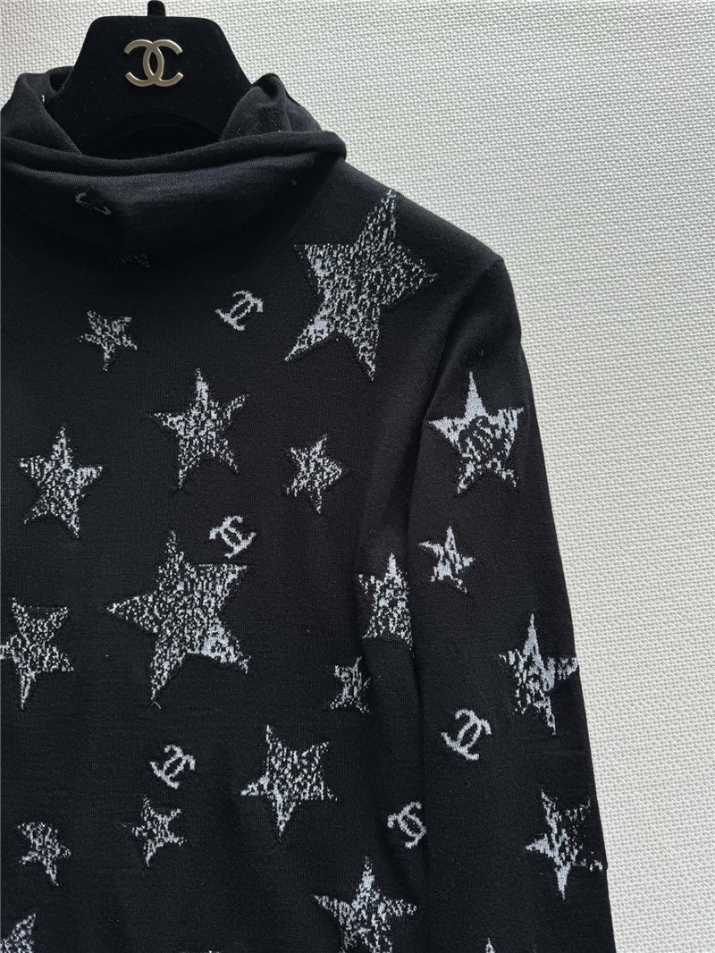 Ch**el star turtleneck wool sweater
