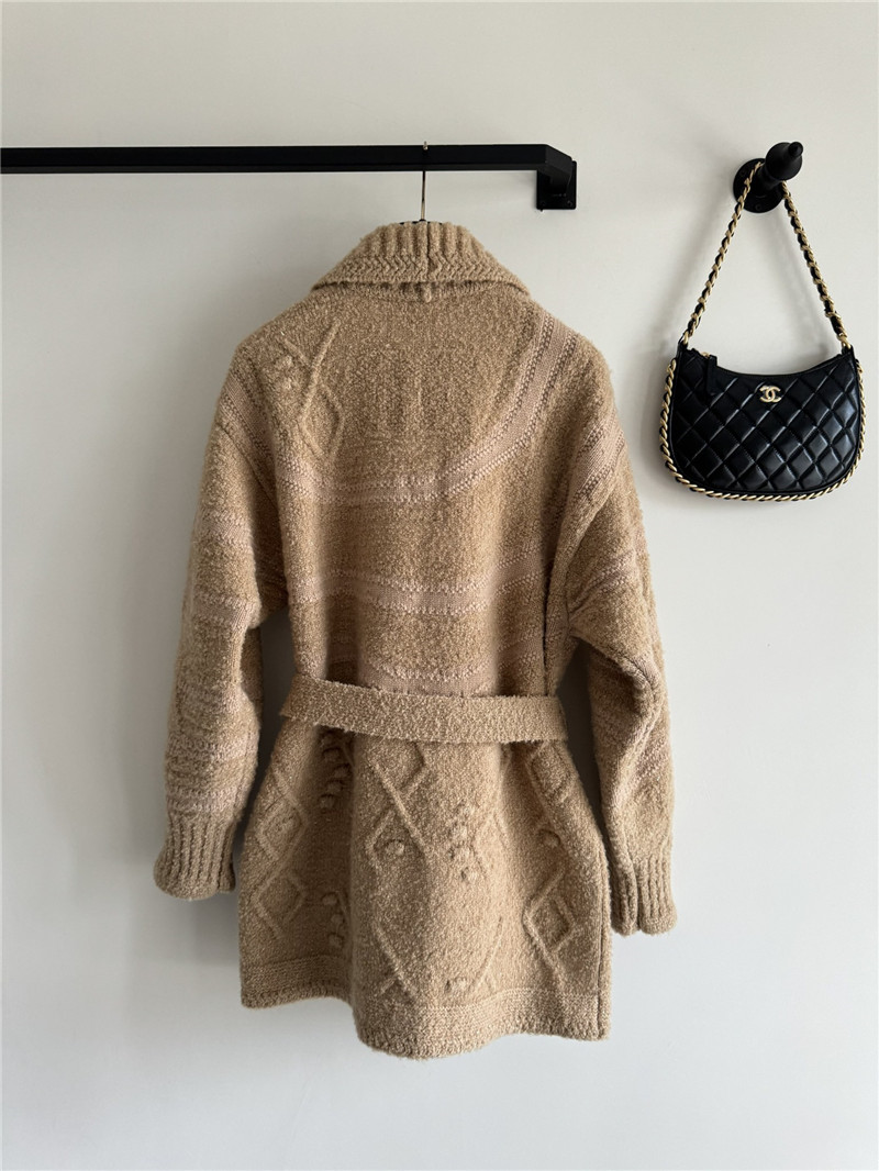 Ch**el camel robe cardigan