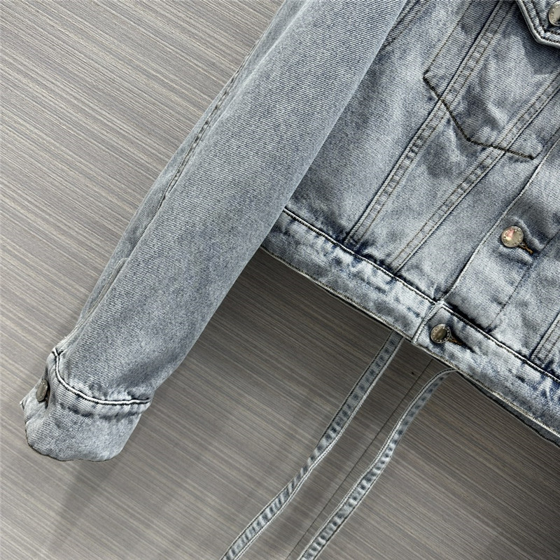 A1exa*der wang denim jacket