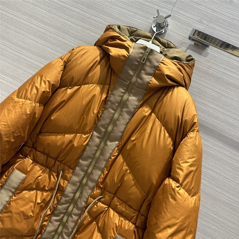 H**me5 reversible double-layer thickened long down jacket