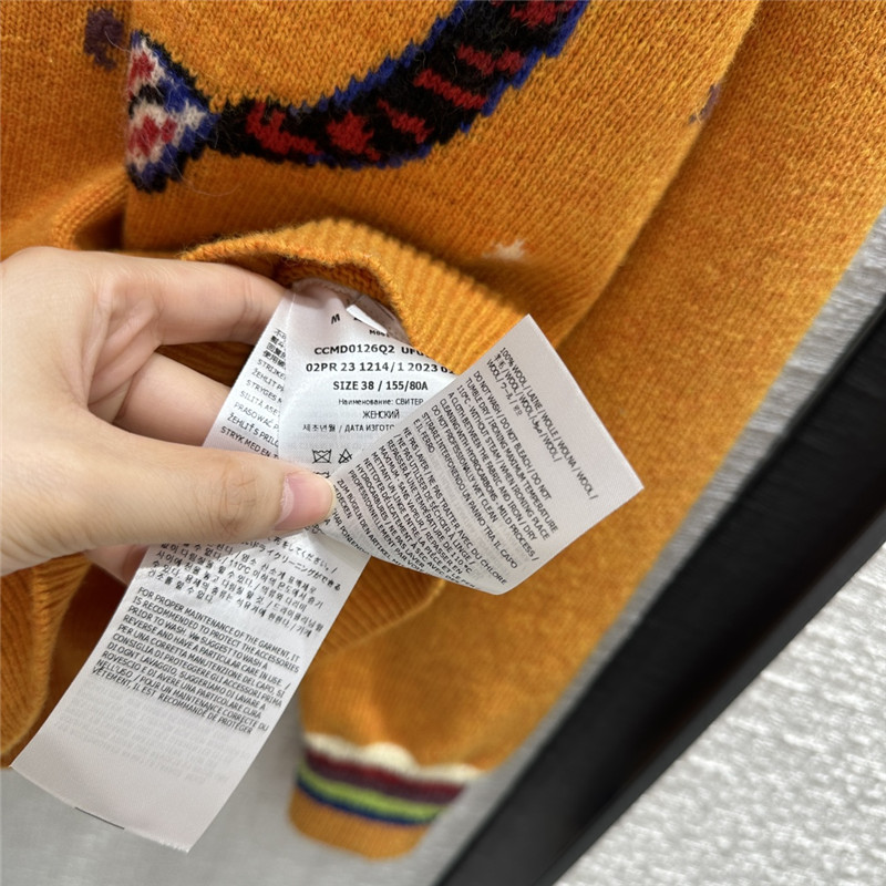 Marni Wool Jacquard Knitted Sweater