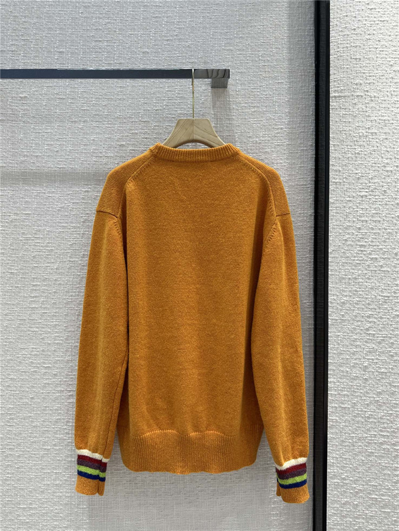 Marni Wool Jacquard Knitted Sweater