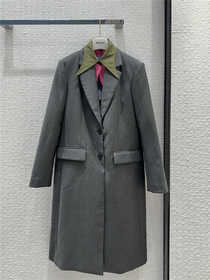 Pra*a mid-length blazer