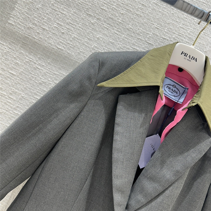 Pra*a mid-length blazer