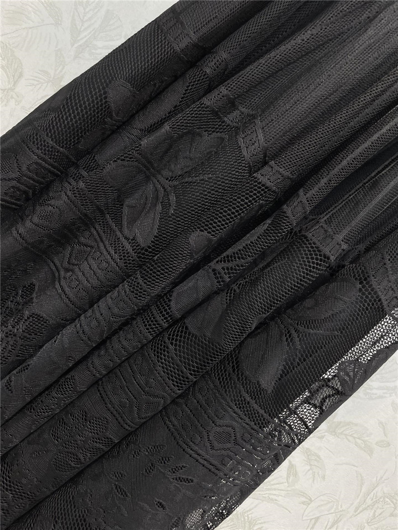 D10r high waist lace panel skirt