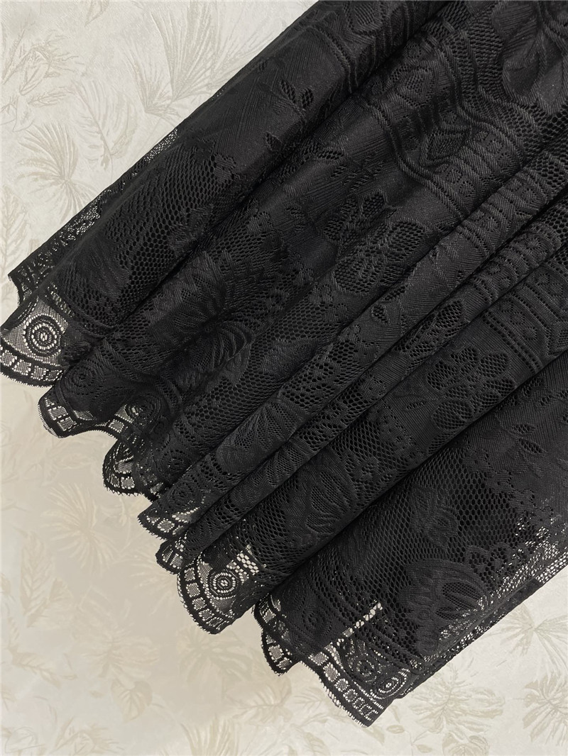 D10r high waist lace panel skirt