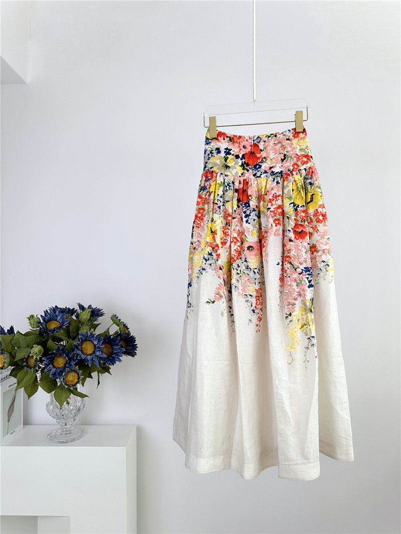 zimm mid length skirt