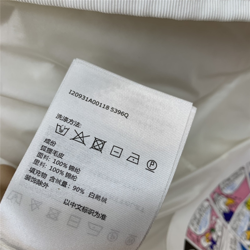 Moncler hooded belted fur collar waisted down jacket