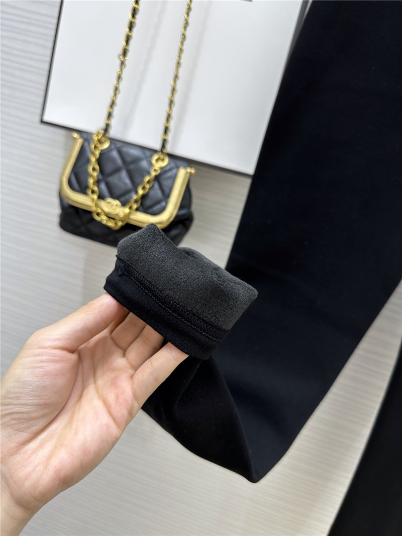 Ch**el oversized stretch one-piece cropped pants