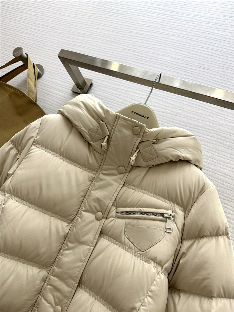 Bv*b*rry hooded long down jacket