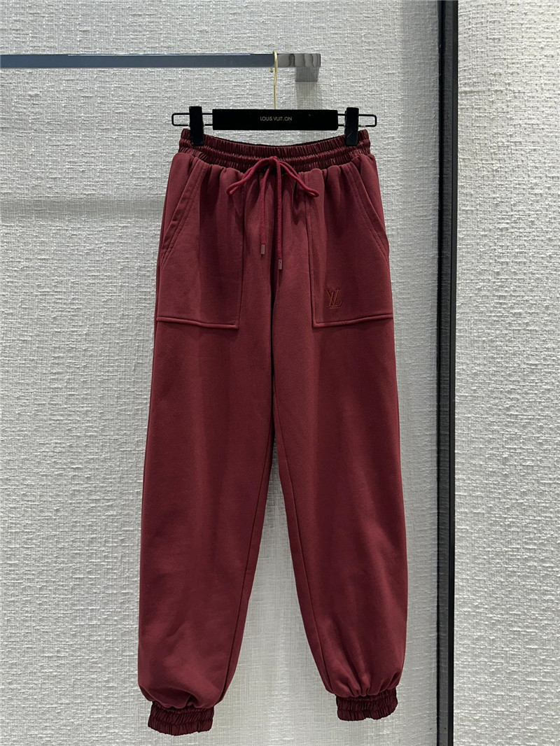 l0vis Vvtt0n lv jacquard patchwork sports suit