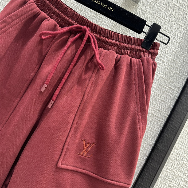 l0vis Vvtt0n lv jacquard patchwork sports suit