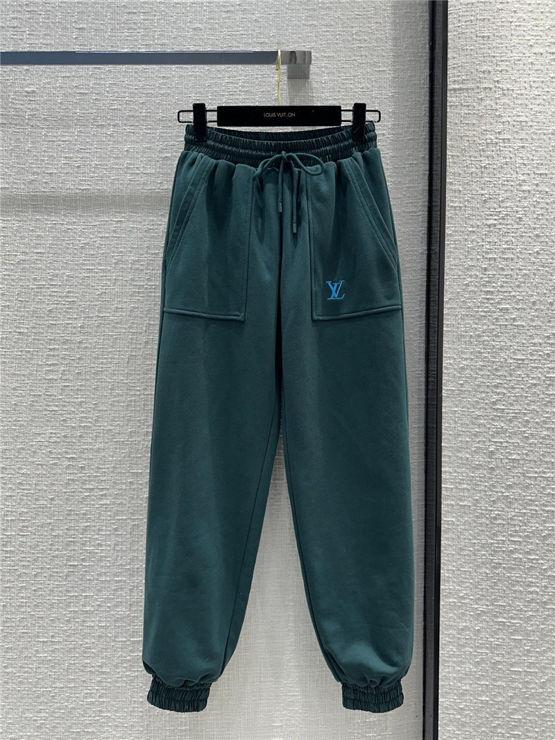 l0vis Vvtt0n lv jacquard patchwork sports suit