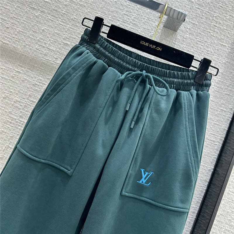 l0vis Vvtt0n lv jacquard patchwork sports suit