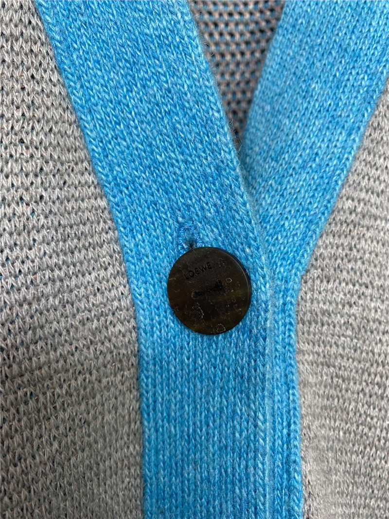 L0ew* yarn mid-length knit cardigan