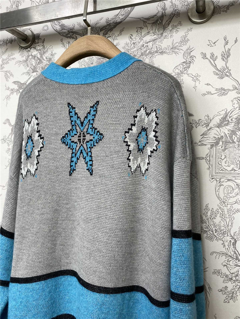 L0ew* yarn mid-length knit cardigan