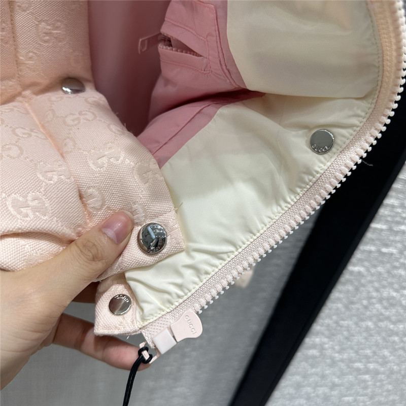 Gvc*1 morandi color contrast down vest