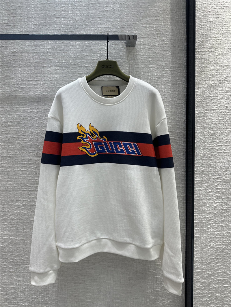 Gvc*1 logo colorblock sweatshirt