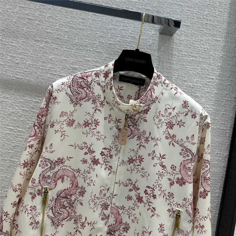 l0vis Vvtt0n lv floral print jacket