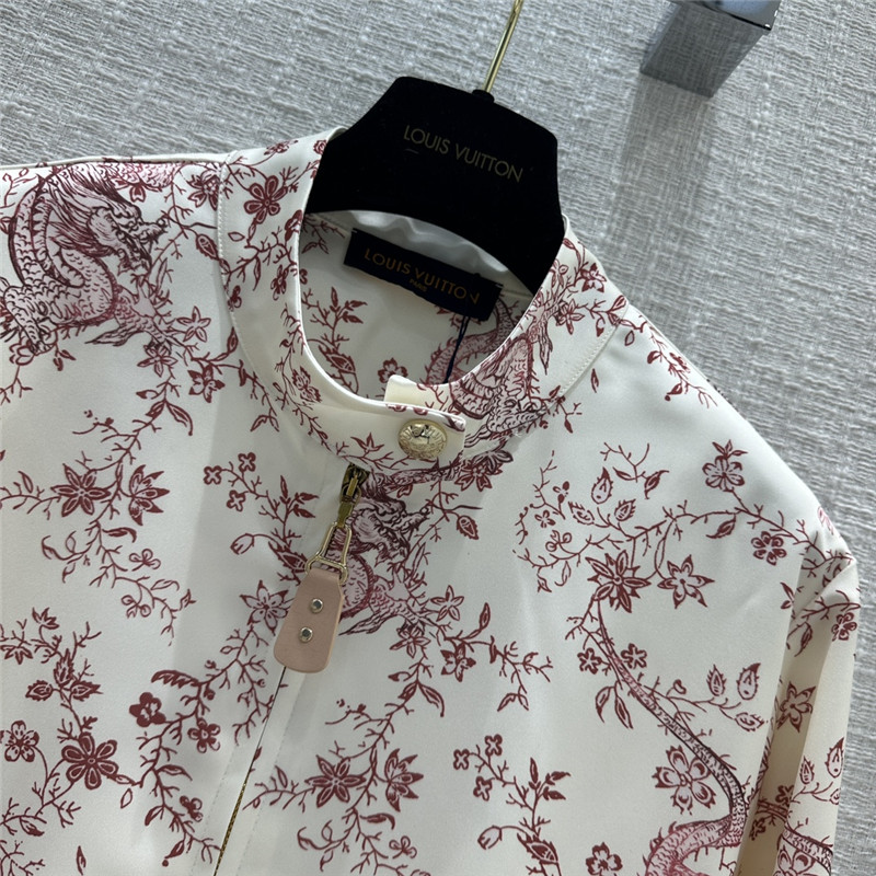 l0vis Vvtt0n lv floral print jacket