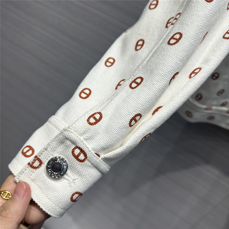 H**me5 new color pig nose logo denim jacket