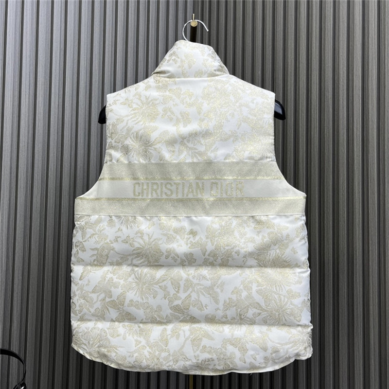 D10r jacquard down vest