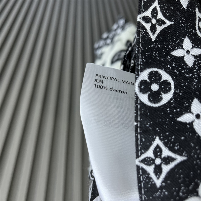 louis vuitton LV patchwork lambswool jacket