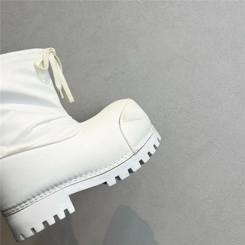 Ba1en*iaga alaska low boot white nylon