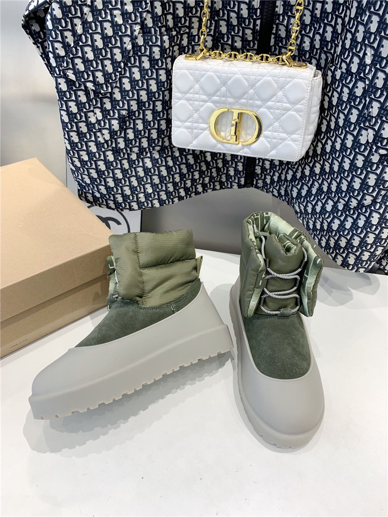 ugg waterproof lace-up down two-wear snow boots