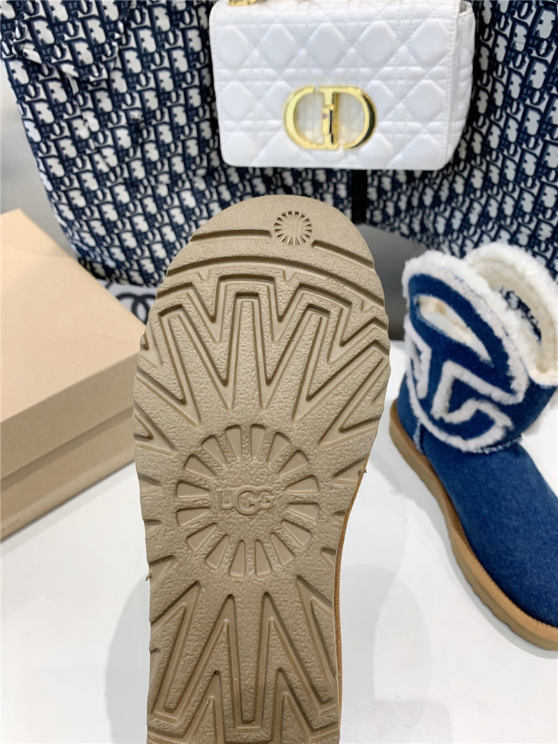 UGG x Telfar Denim Mini Boot