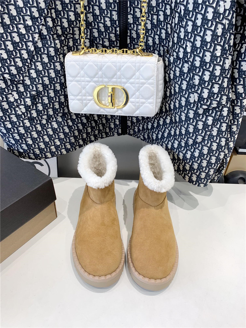 UGG Shearling Suede Boots