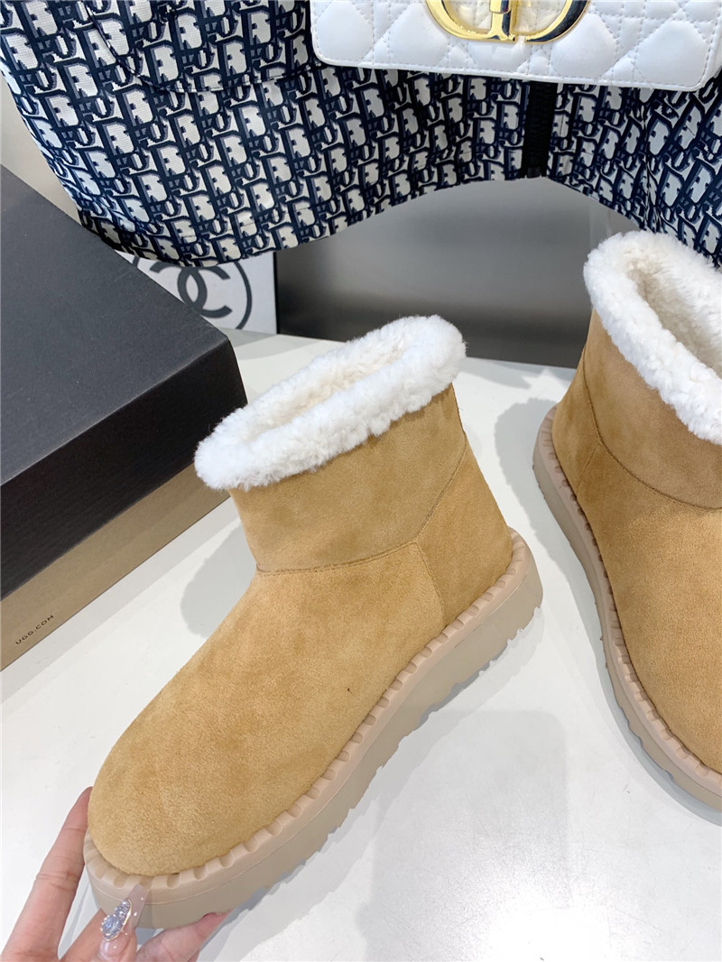 UGG Shearling Suede Boots