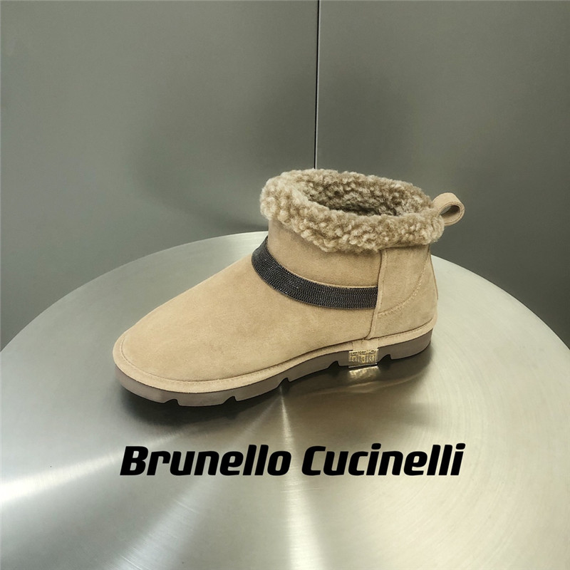 BC Suede Leather Shearling Cozy Booties