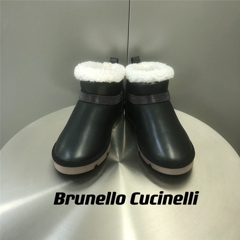 BC Leather Shearling Cozy Booties