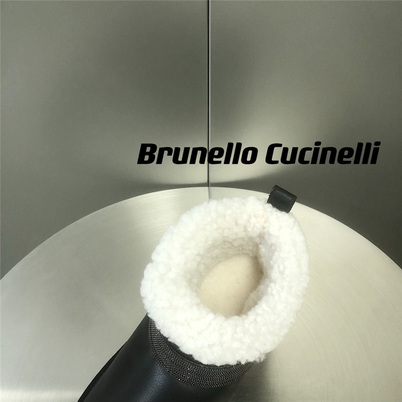 BC Leather Shearling Cozy Booties