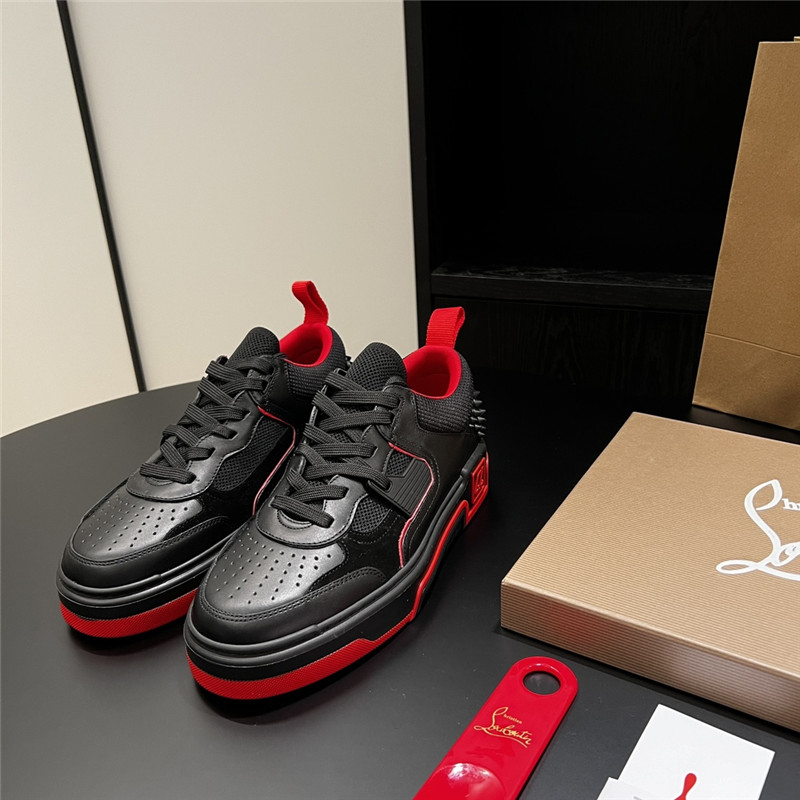 Chr1st1an louboutin astroloubi sneakers in black