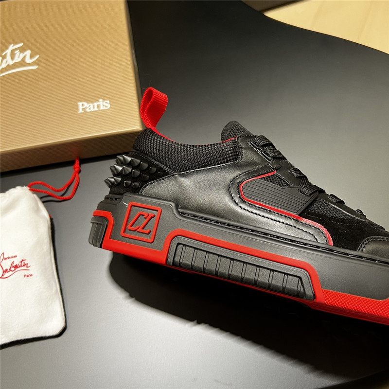 Chr1st1an louboutin astroloubi sneakers in black