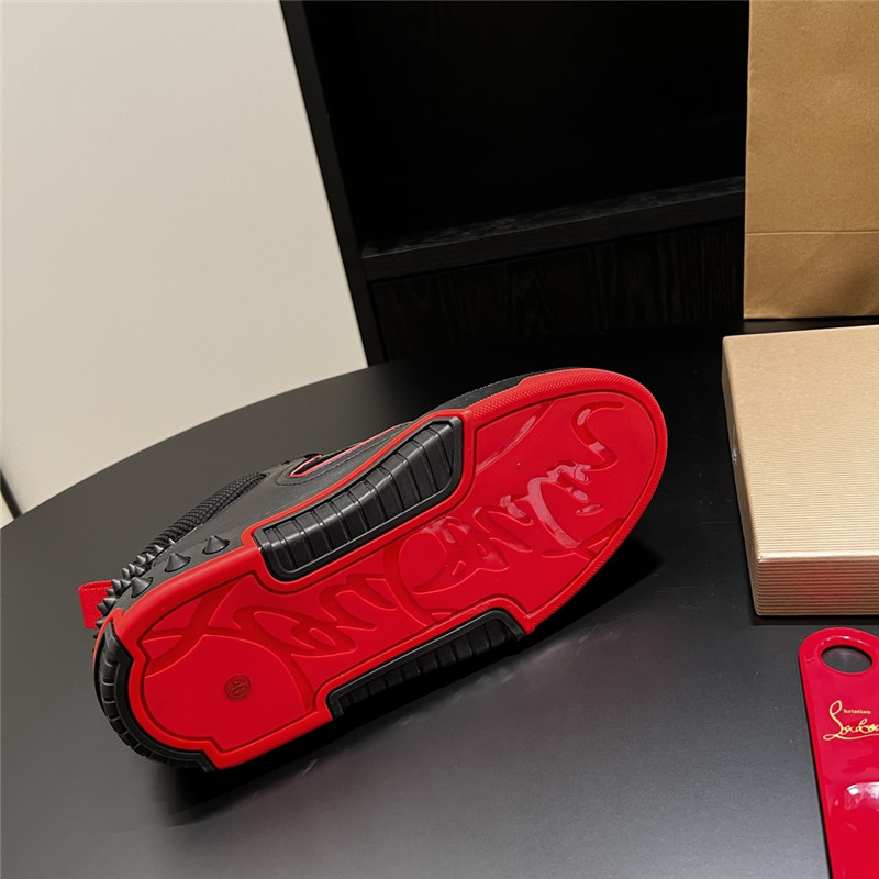 Chr1st1an louboutin astroloubi sneakers in black