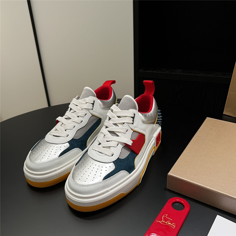 Chr1st1an louboutin astroloubi sneakers silver
