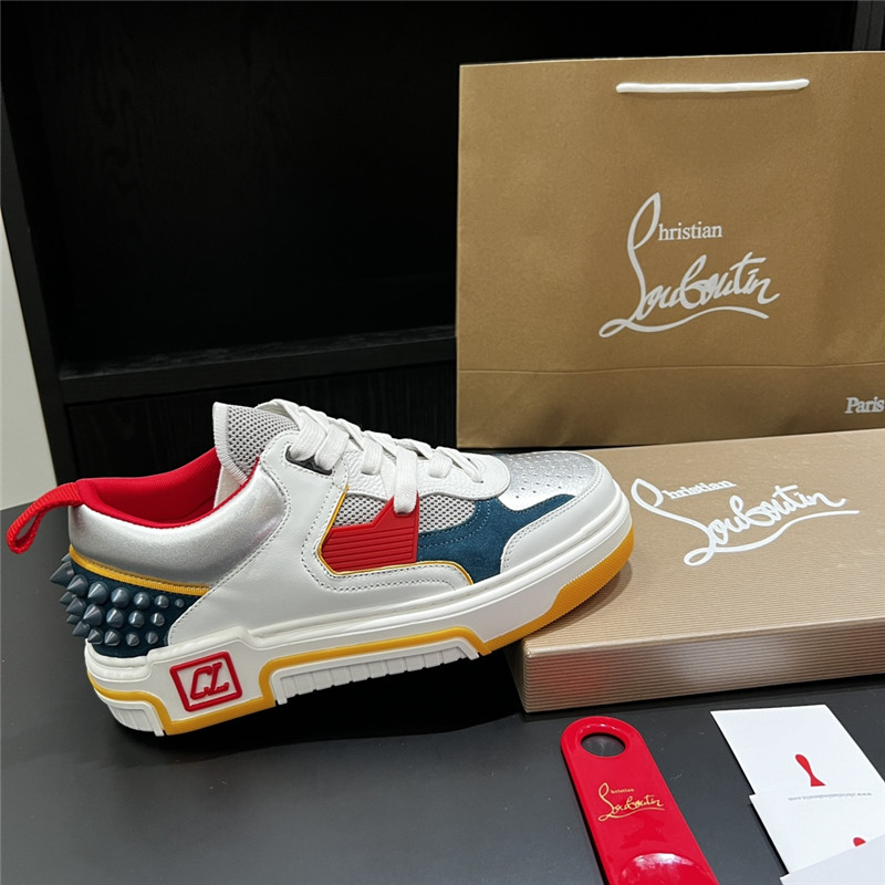 Chr1st1an louboutin astroloubi sneakers silver