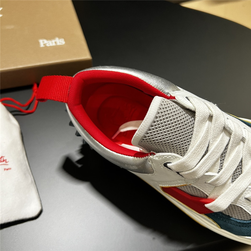 Chr1st1an louboutin astroloubi sneakers silver