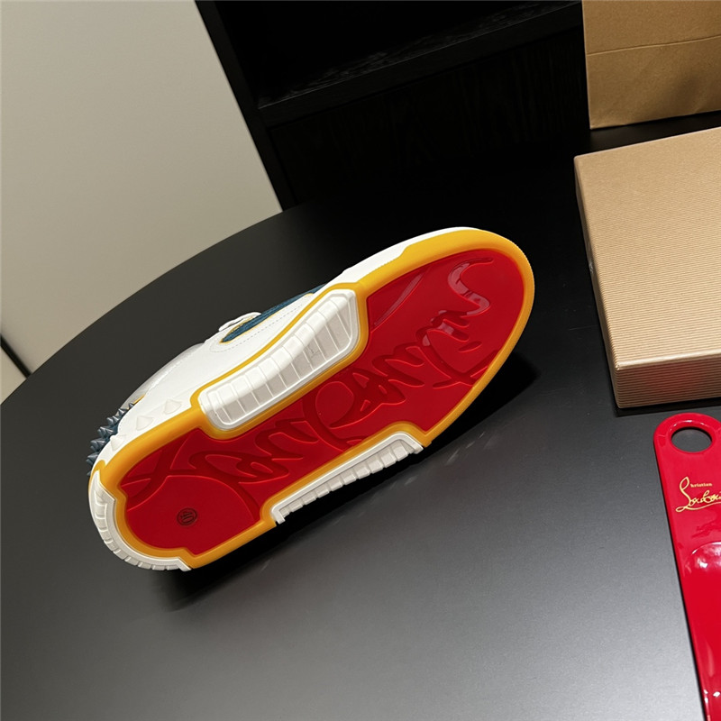 Chr1st1an louboutin astroloubi sneakers silver