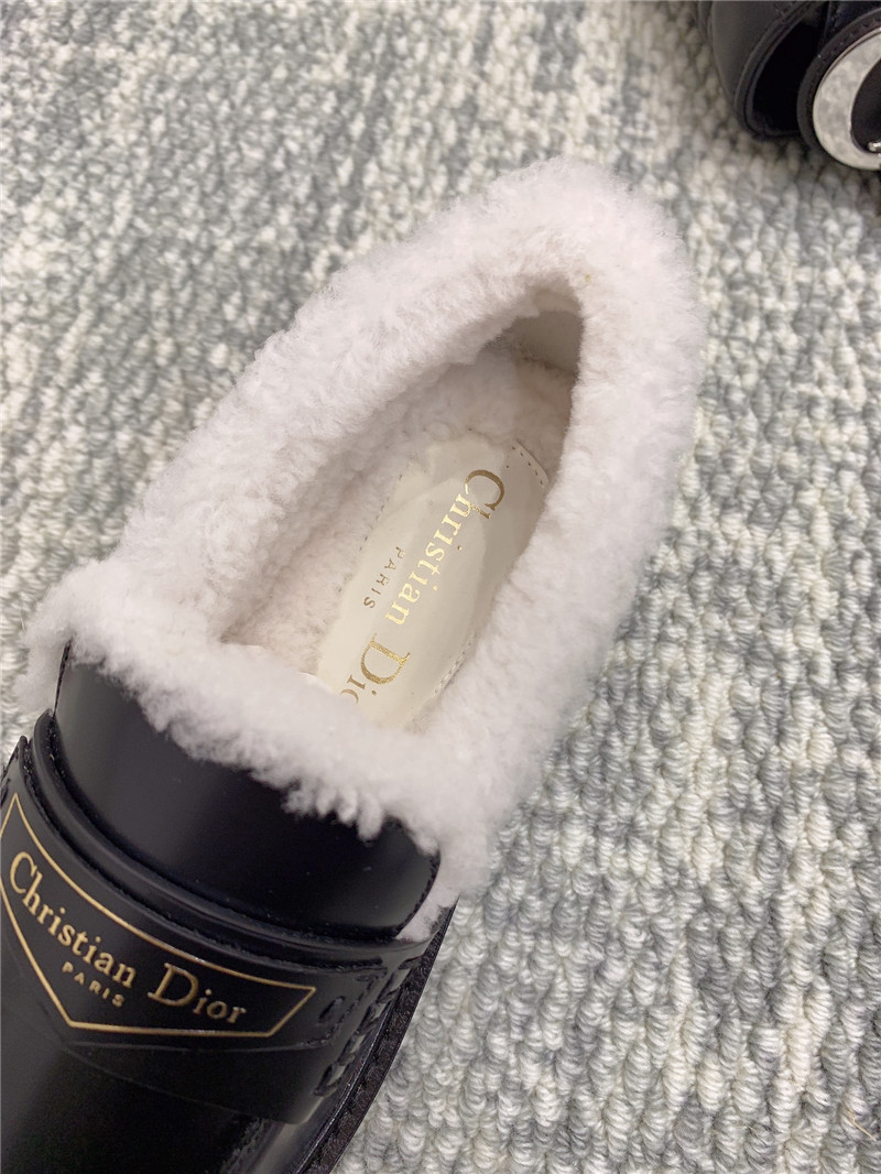 D10r new wool loafers