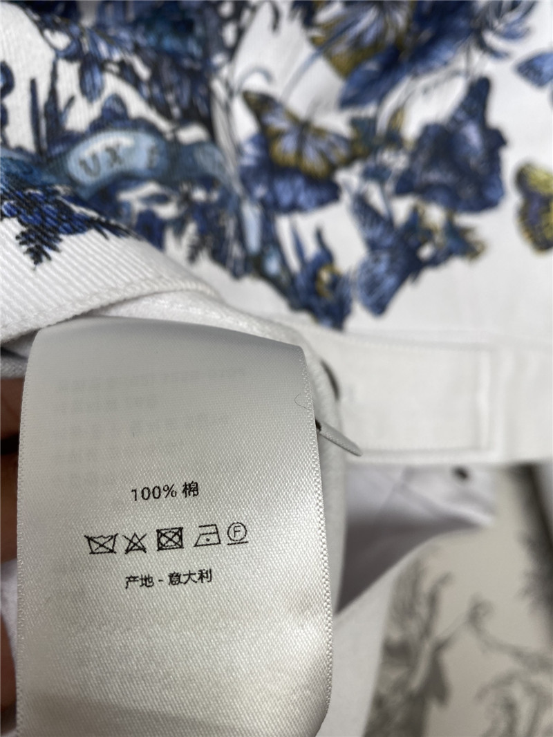 D10r new butterfly material denim jacket