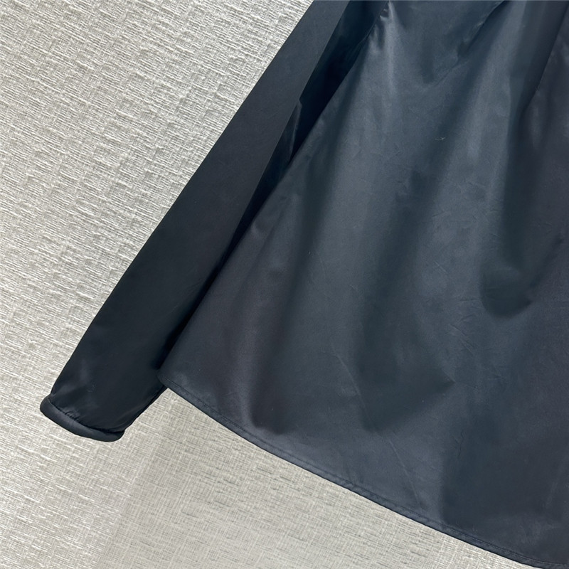 F**di micro pleated crew neck shirt