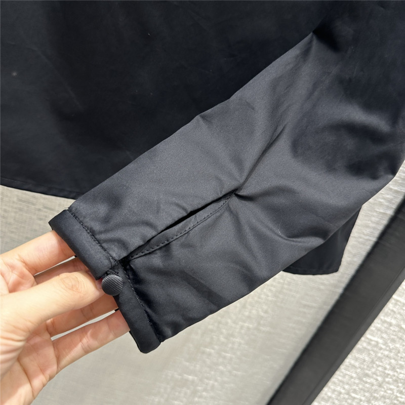 F**di micro pleated crew neck shirt